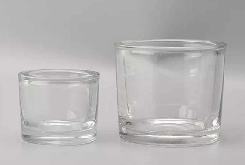 Glass Candle Holder
